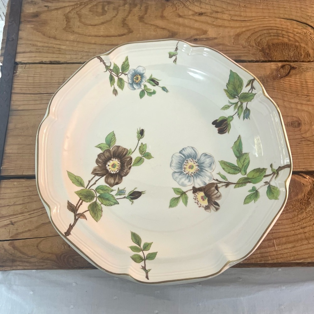 Vintage sangostone by Sango apple blossom dinner plate 10 5/8” replacement